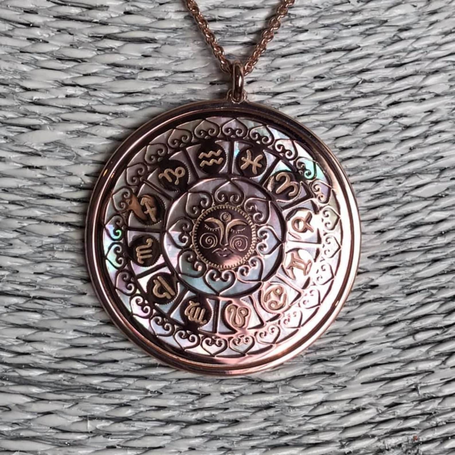 Collana Oroscopo Personalizzata Collana Zodiacale In Argento - Foto 8