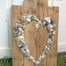 Shell Heart Sign- Beach Sign- Shell Art- Beach Wedding Sign ...