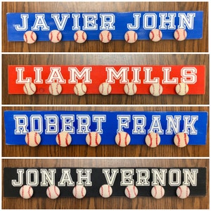 CUSTOMIZABLE Baseball Sign Boy Room Decor Handpainted - Etsy