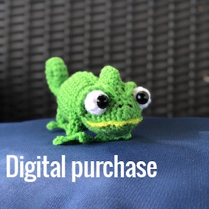 Pascal the Chameleon Crochet Pattern