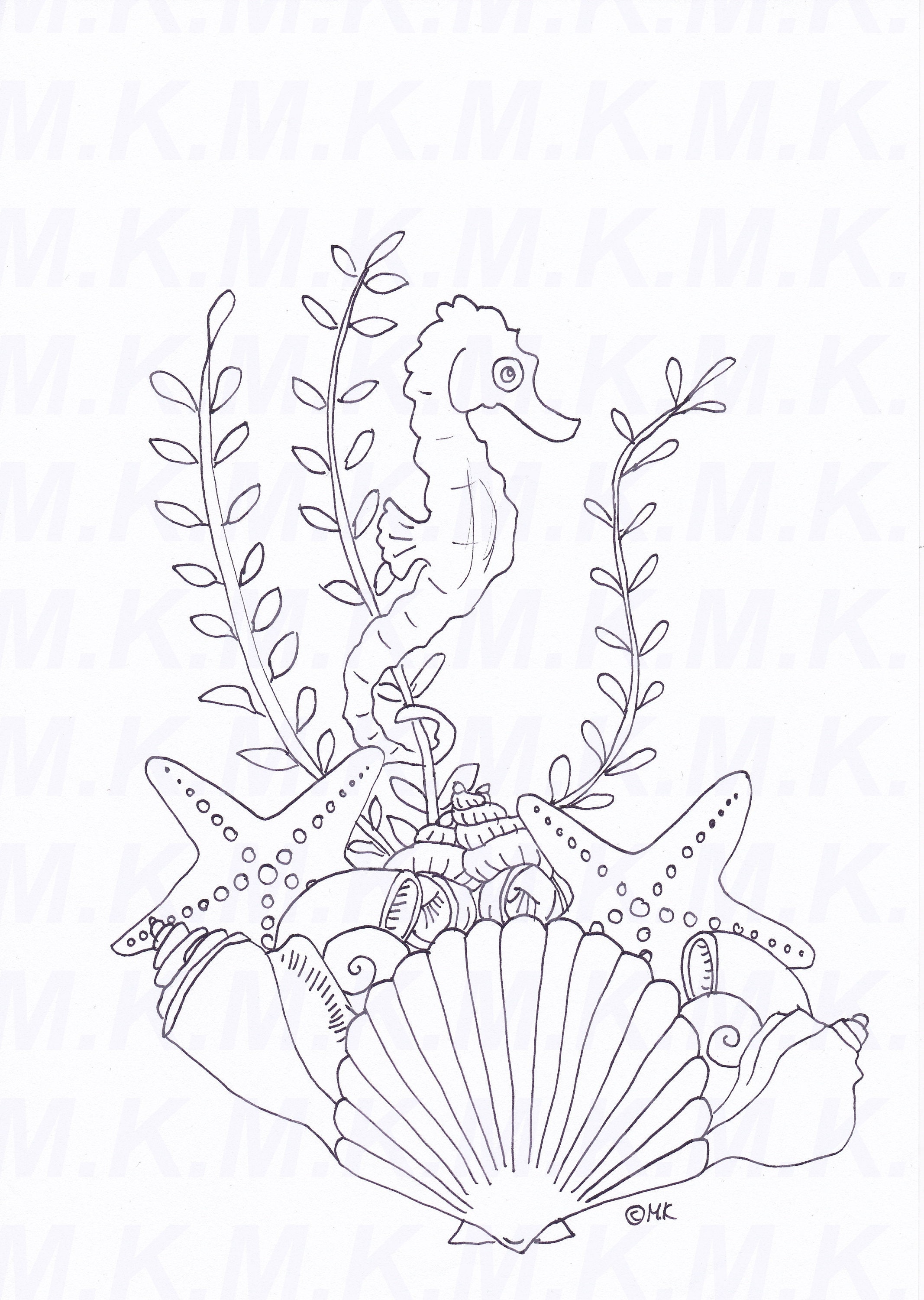 Korallen Zum Ausmalen / Ausmalbilder Fur Kinder Mit Unterwasser Szenen