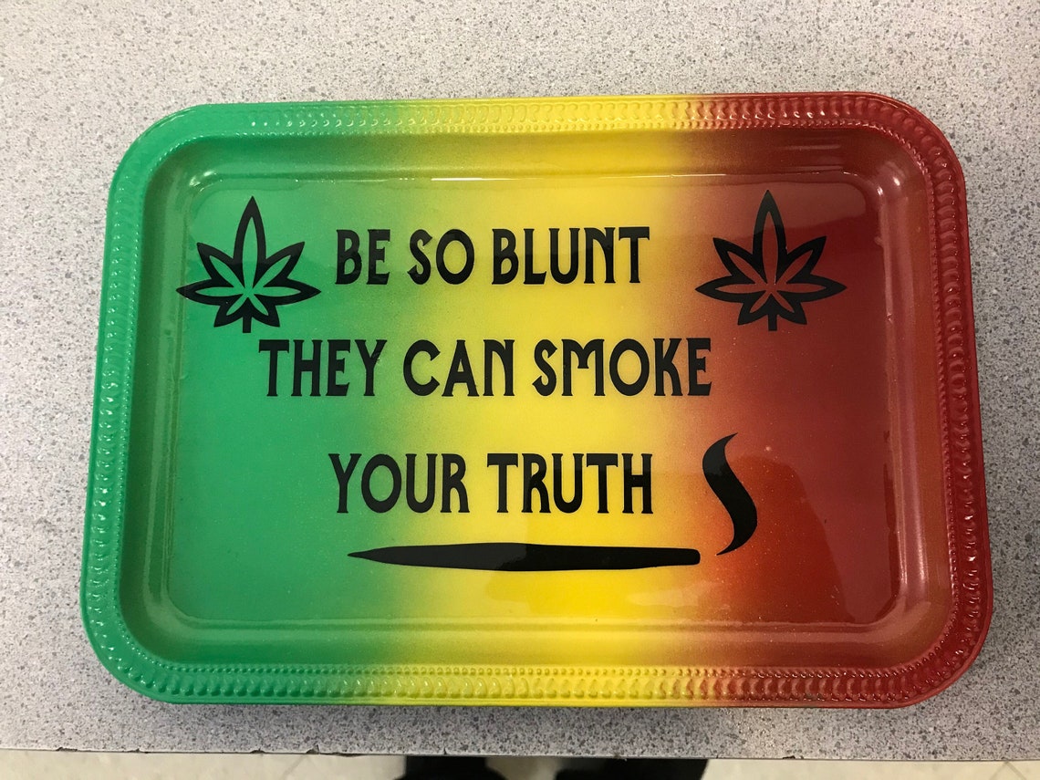 Be So Blunt Rolling Tray Unique Rolling Tray Gift For Etsy