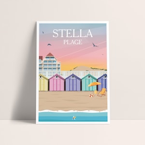 Affiche STELLA-PLAGE