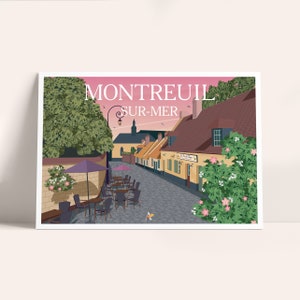 Affiche MONTREUIL-SUR-MER