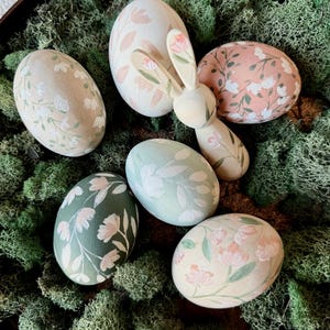 Handpainted Easter eggs