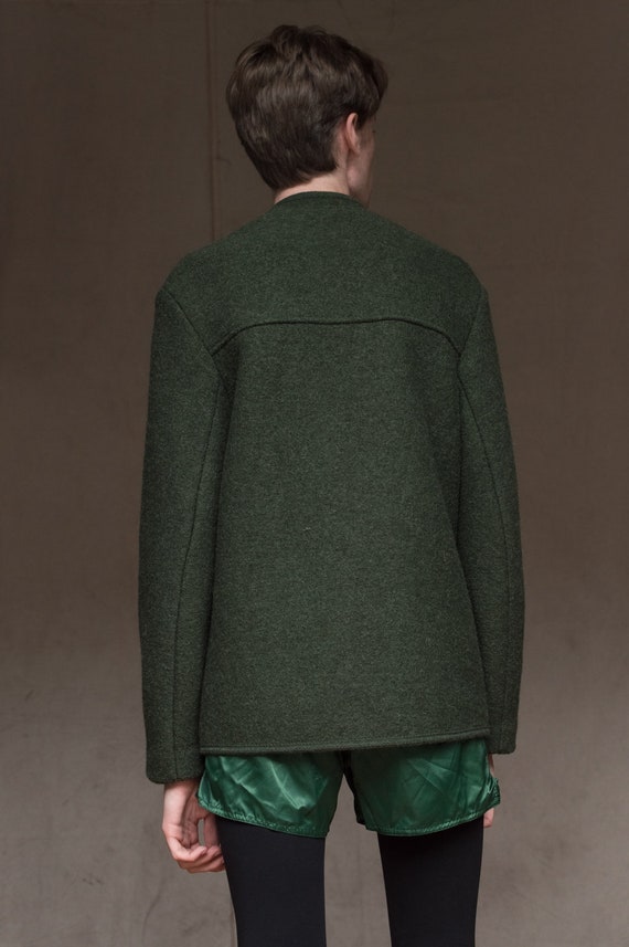 80 s Islande Apres Ski laine Pure nouvelle laine Ski vert veste unisexe ead9fe 80 s Islande Apres Ski laine Pure nouvelle laine Ski vert veste unisexe ead9fe