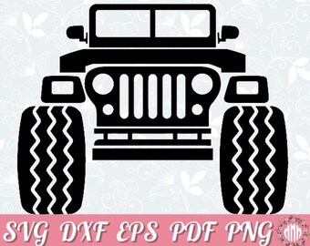 Jeep vector | Etsy