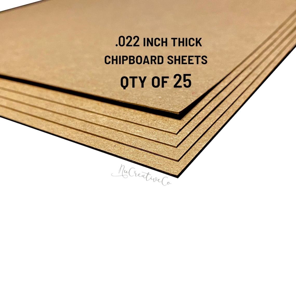 Chipboard QTY 25 Letter Size Sheets 8.5 X 11 & .022 Inch Thick Etsy