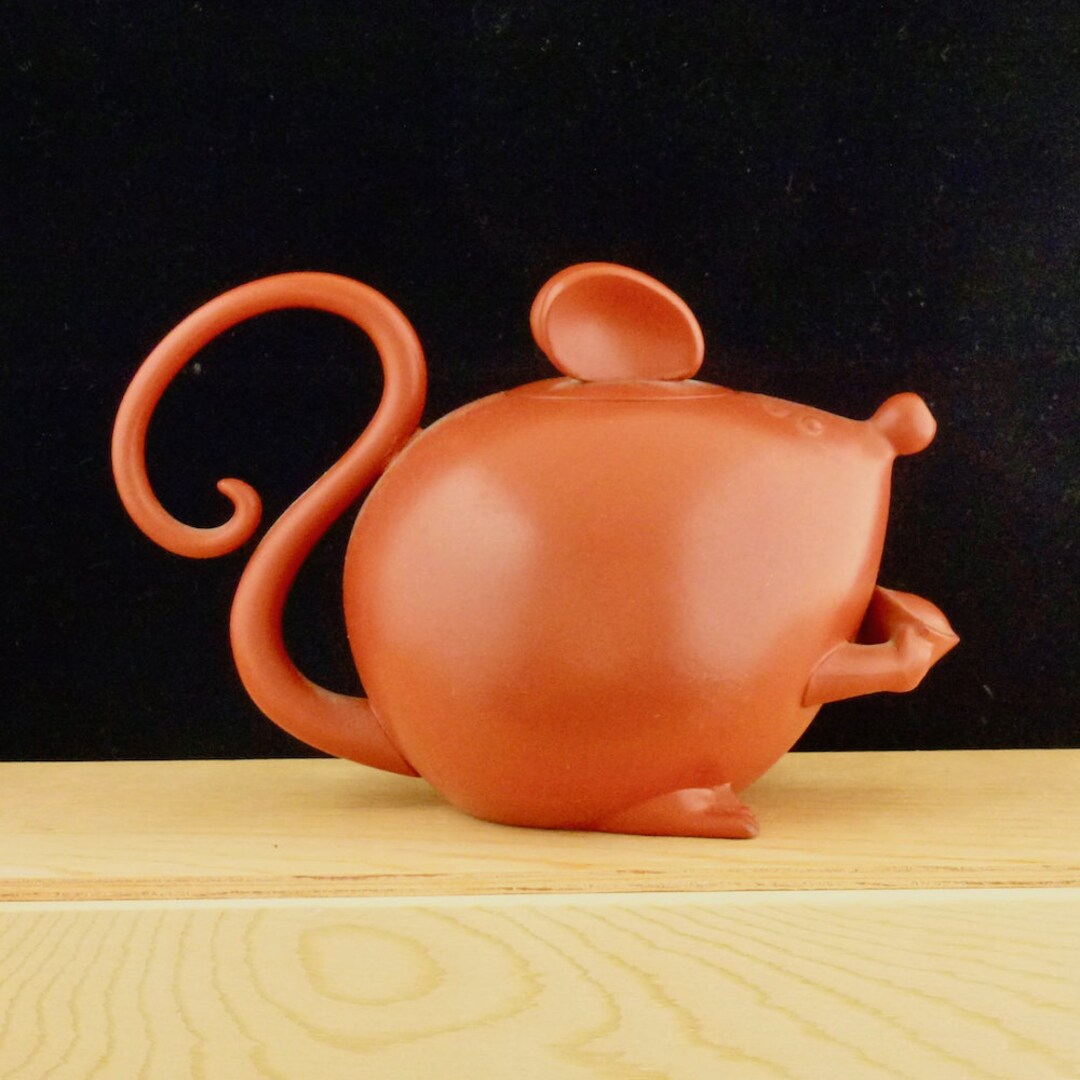 Lucky Mouse Teapot two Colours 300 Ml Yixing Zisha Chinese Etsy
