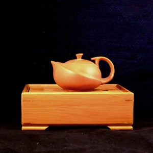 Speedboat Teapot (100 mL), Red Clay, Yixing Yingxe Zisha, Chinese Tea Ceremony, Taiwan made