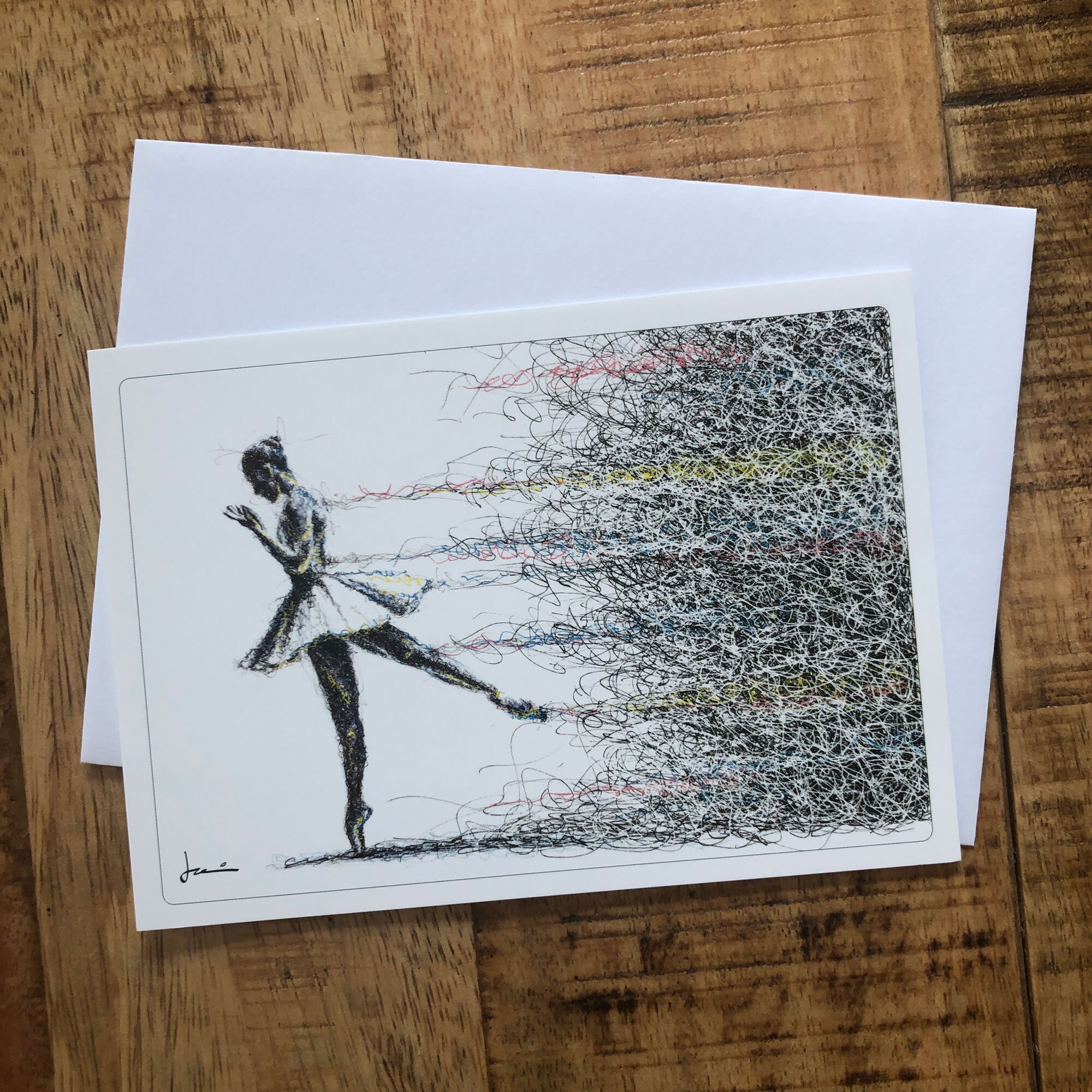 Carte Danseuse Etsy France Carte Danseuse Etsy France