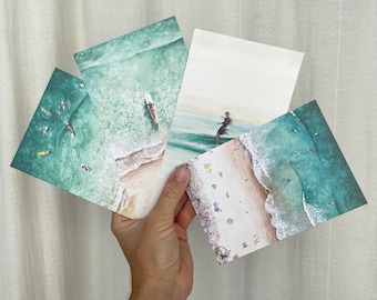 8 cartoline Saloha - Selezione Surfers - A6
