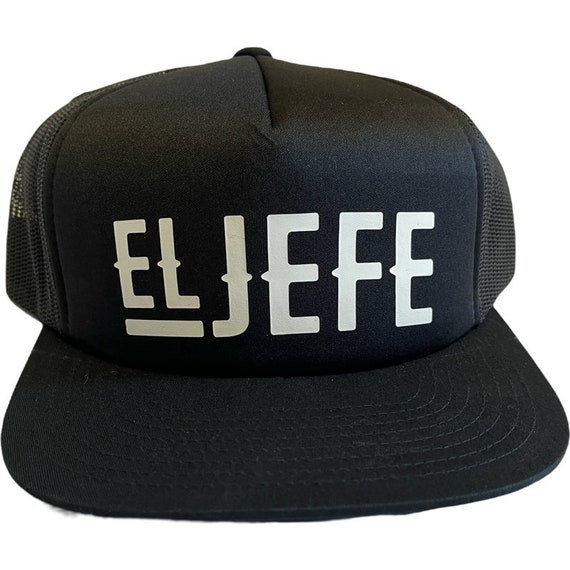 El Jefe Baseball Cap - Washed Cotton Dad Hat, Adjustable Strap, Unisex Casual Hat - View #3