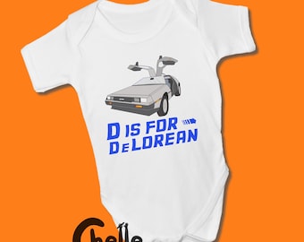 D is for DeLorean Baby Grow // Built in Belfast, Northern Ireland, Northern Irish Car