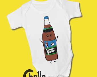 Football Special Baby Grow // McDaids Donegal, Ireland, Fun Irish Baby Gift
