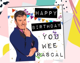 Daniel O'Donnell Birthday Card // Lustige irische Geburtstagskarte