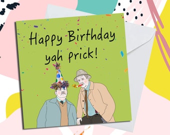 Still Game Jack & Victor Birthday Card // Craiglang, Glasgow, Scotland, Scottish, Funny Birthday Card, TV Show, The Clansman