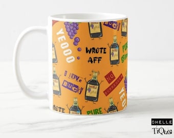 Buckfast Slang Mug // Bucky, Buckfast Abbey Devon, Tonic Wine, Northern Irish Gift, Funny Scottish Gift, Bareware, Gifts for Him, Mancave