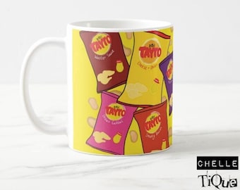 Tayto Crisp Mug // Northern Ireland, Tayto NI, Tayto Crisps, New Home Gift, Snack Crisp Lover