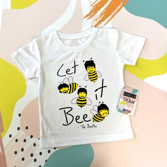 The Beatles Let It BEE T-shirt pour tout-petits/enfants // - Etsy France