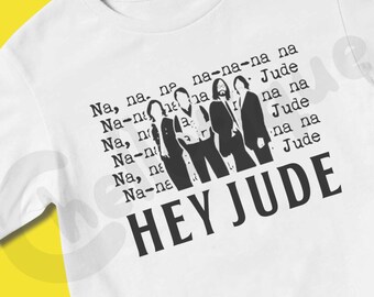 Beatles Hey Jude Tribute Kids T-shirt // Fab Four, Liverpool, Kids