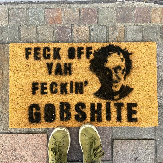 Father Jack Feck Off You Feckin Gobshite Doormat Funny Welcome Mat