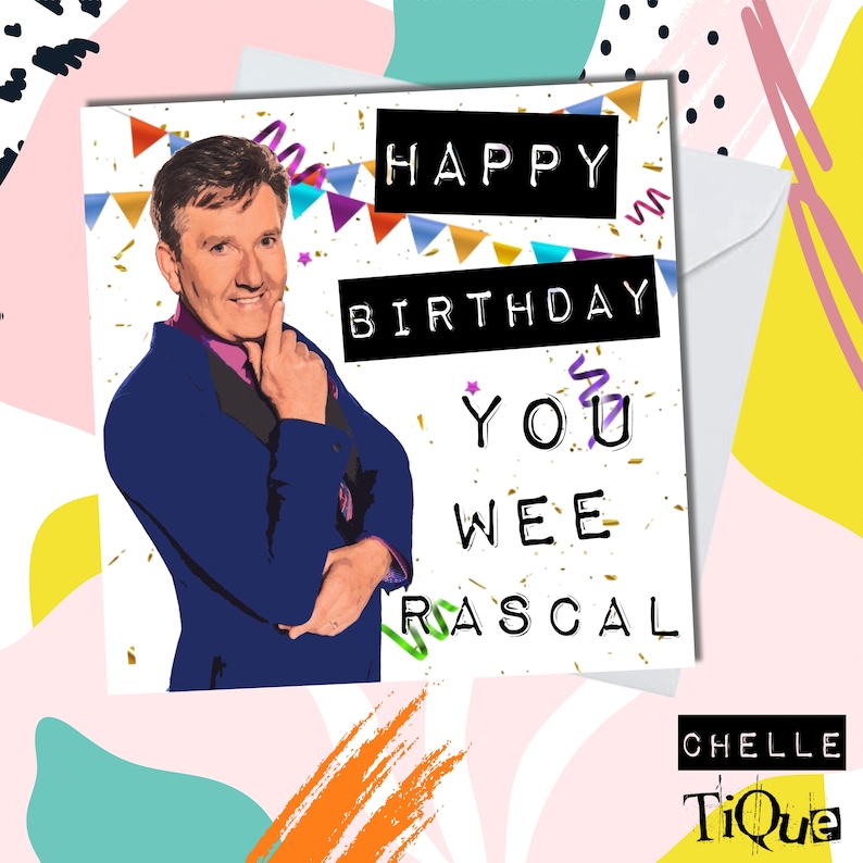 Daniel O'Donnell Birthday Card // Funny Irish Birthday Card image 1