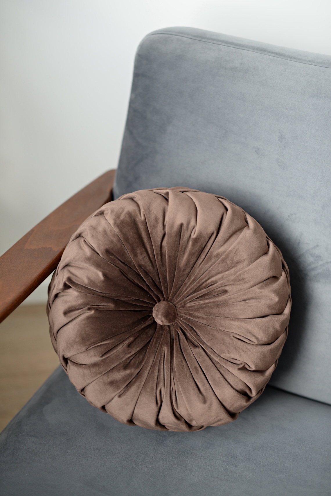 Brown bed pillow Chocolate brown throw pillows Luxurious Etsy