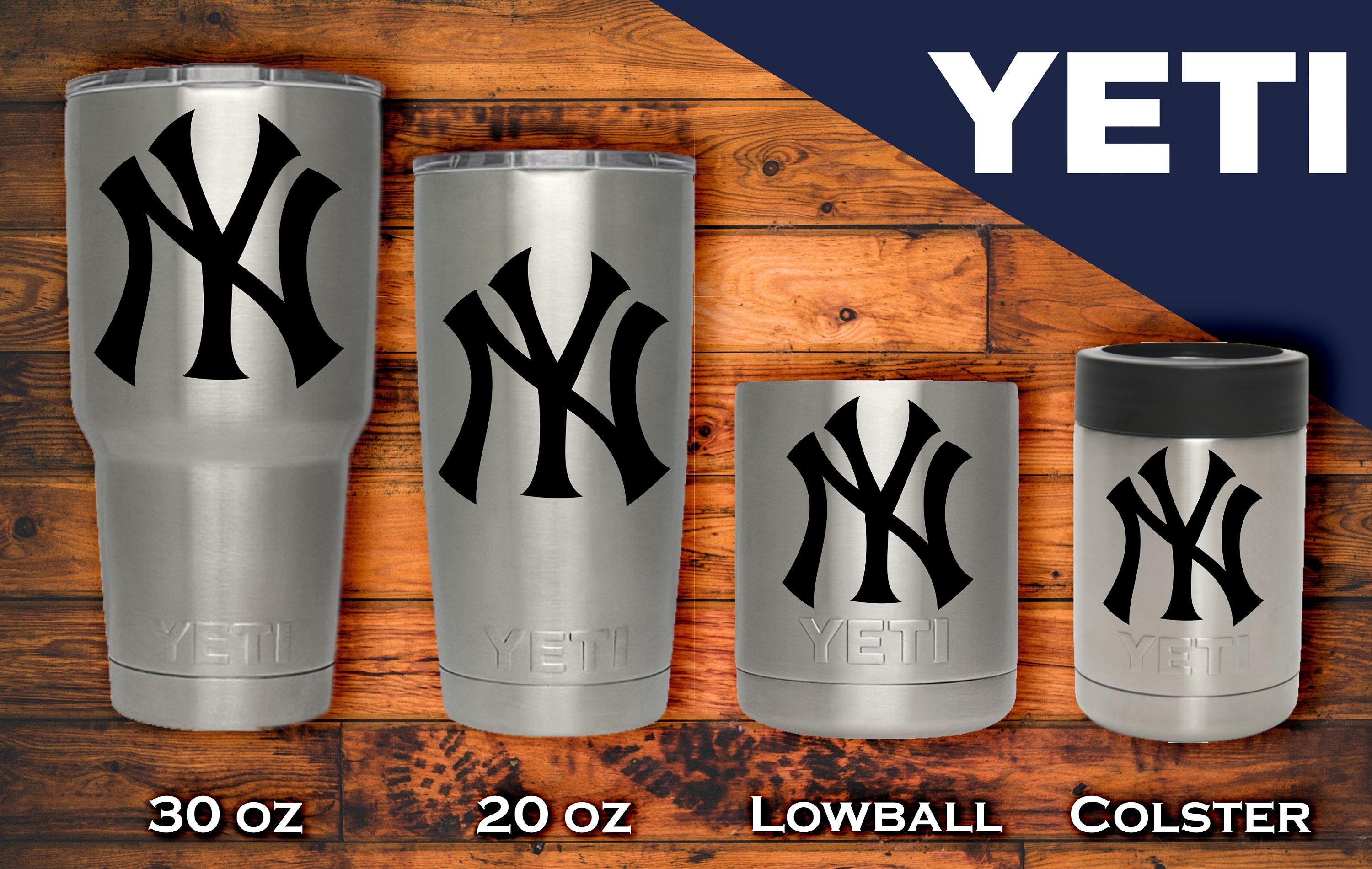 yankees yeti rambler