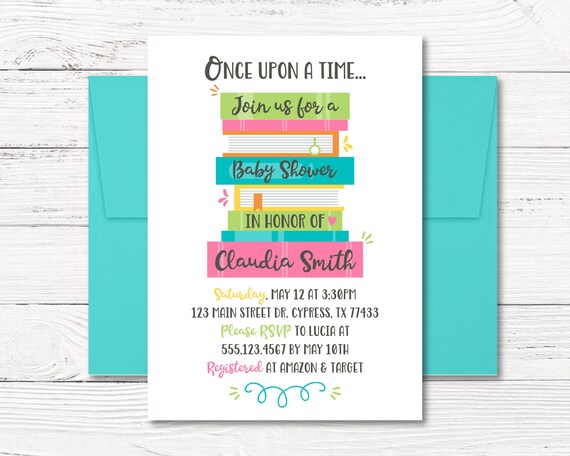 books invitation books baby