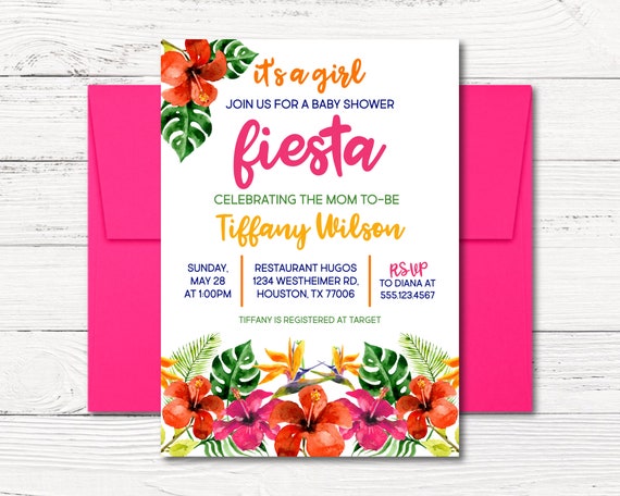 Fiesta Invitation, Little one Shower Invitation, Fiesta Birthday photo relating to Spanish Birthday Cards Printable identify Fiesta Invitation, Kid Shower Invitation, Fiesta Birthday