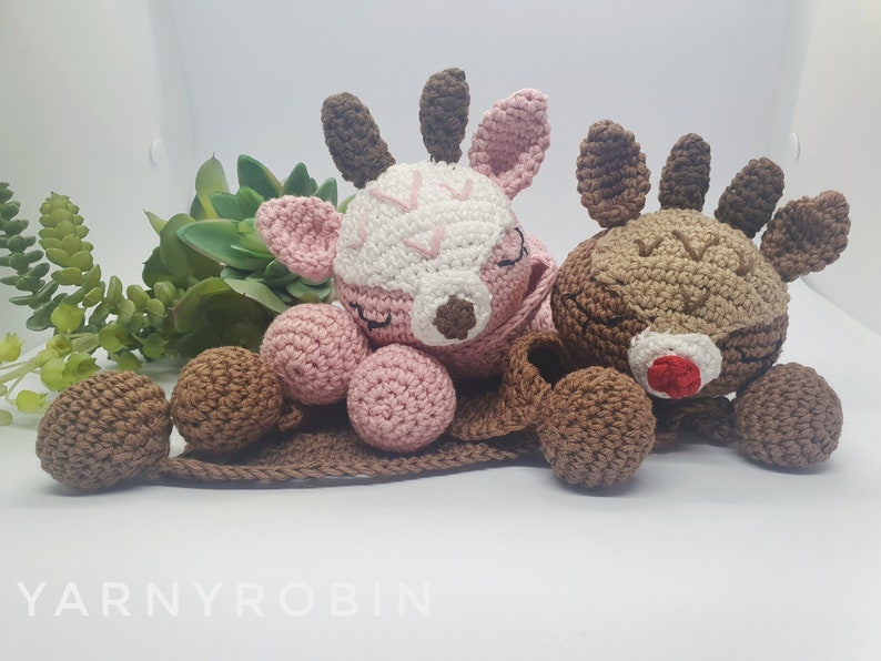 baby lovey crochet pattern, deer lovey crochet pattern, crochet pattern for newborn, crochet animal lovey pattern, crochet pattern for baby image 10