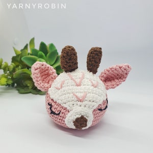 baby lovey crochet pattern, deer lovey crochet pattern, crochet pattern for newborn, crochet animal lovey pattern, crochet pattern for baby image 9