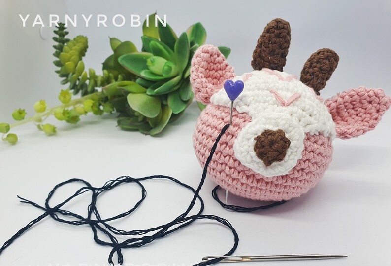 baby lovey crochet pattern, deer lovey crochet pattern, crochet pattern for newborn, crochet animal lovey pattern, crochet pattern for baby image 7