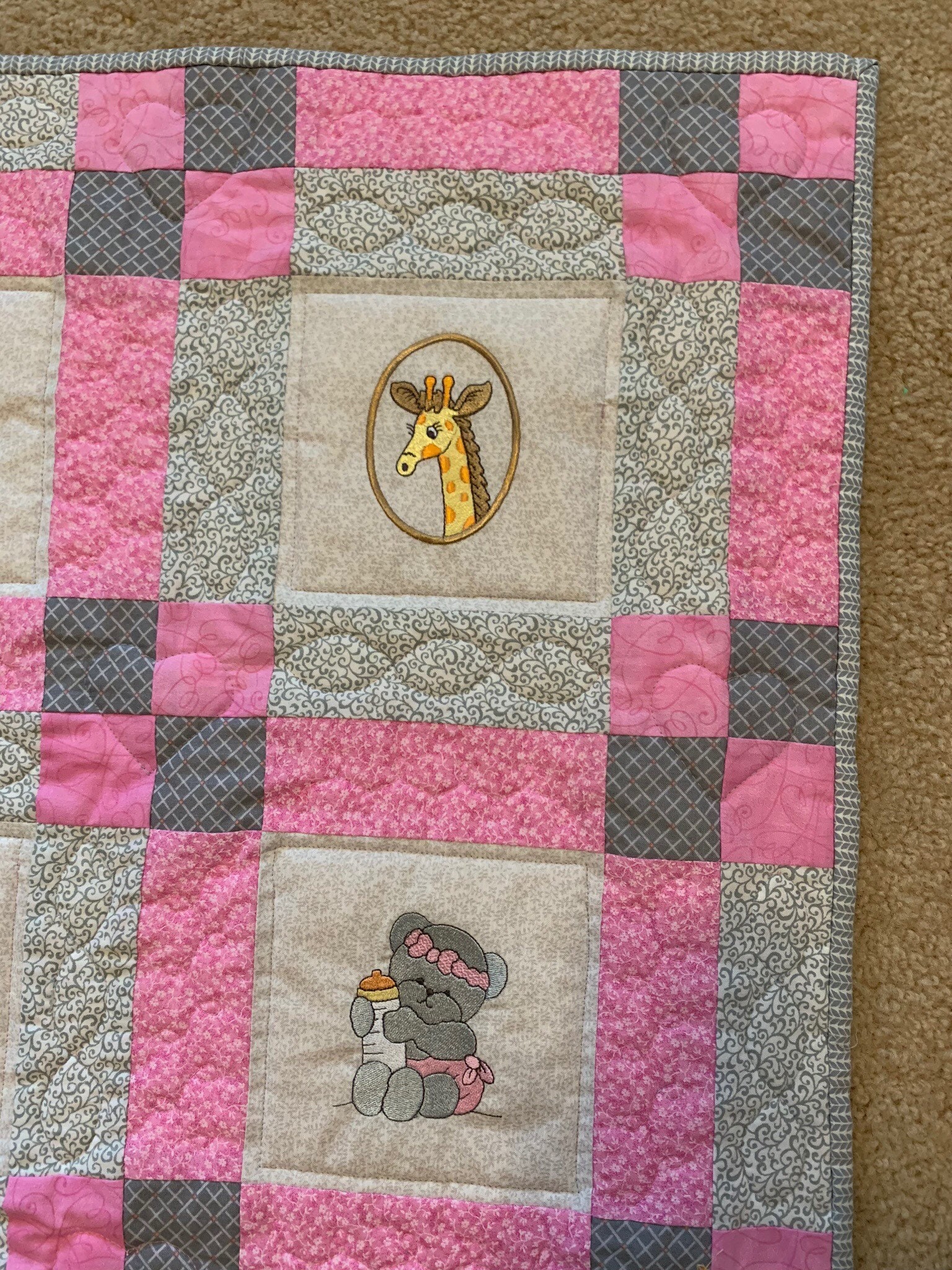 Baby Quilt. Nursery Quilt - Etsy