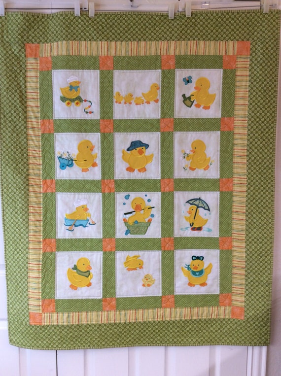 duck baby comforter