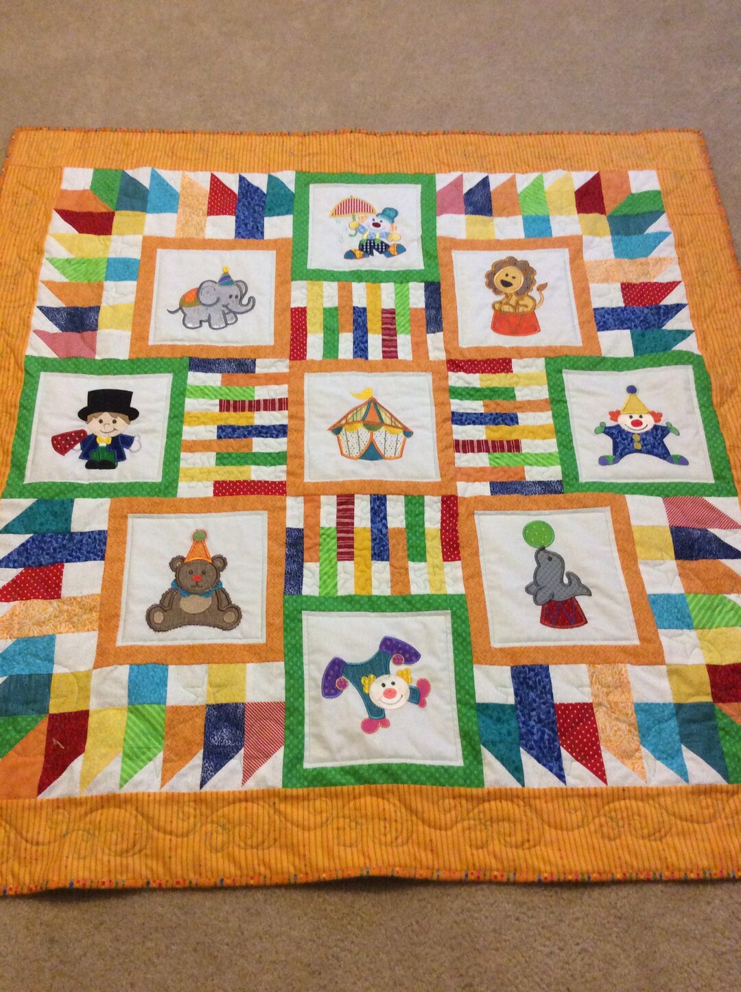 Baby Quilt, Nursery Quilt - Etsy