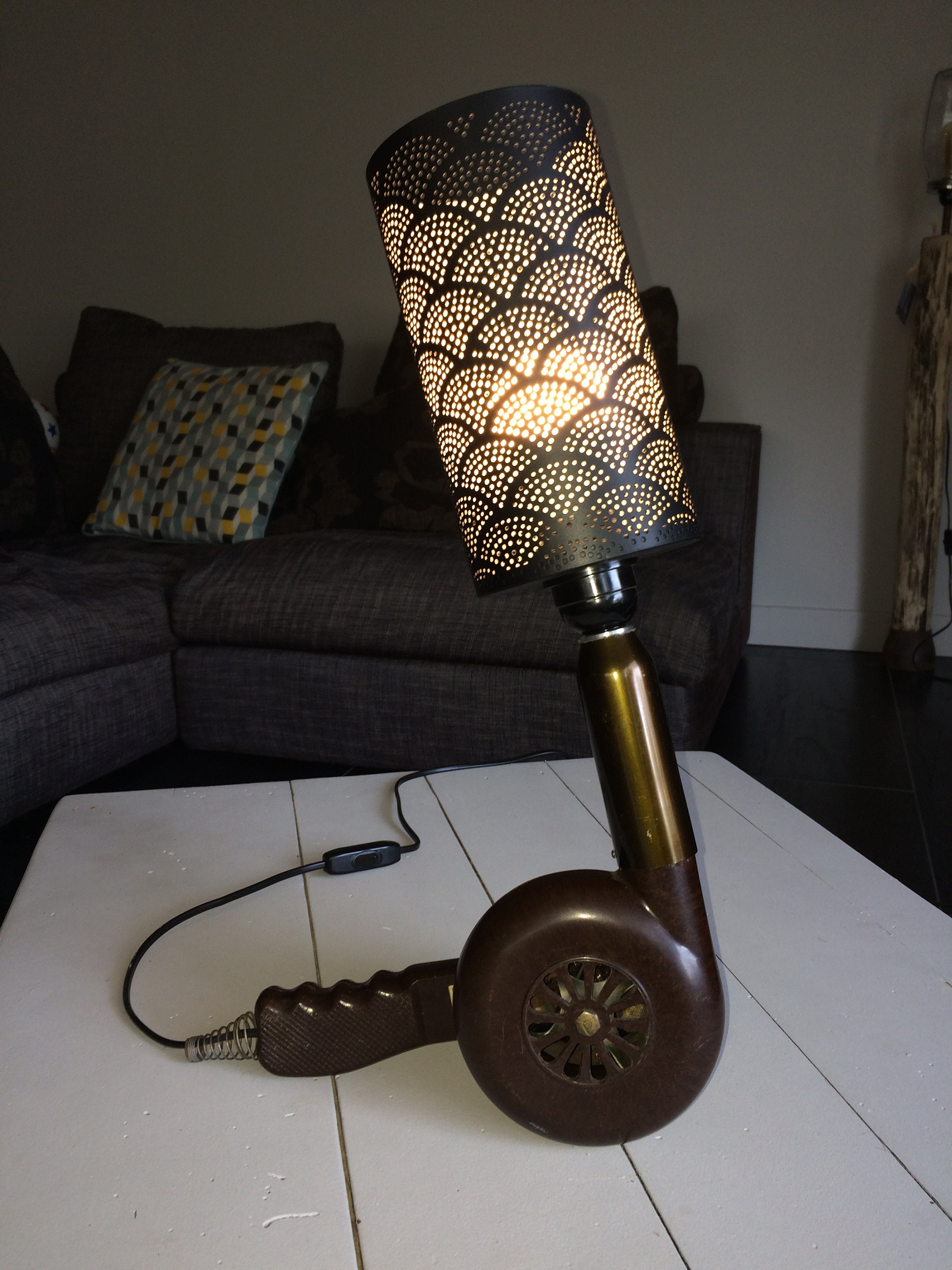 Lampe Vintage Création
