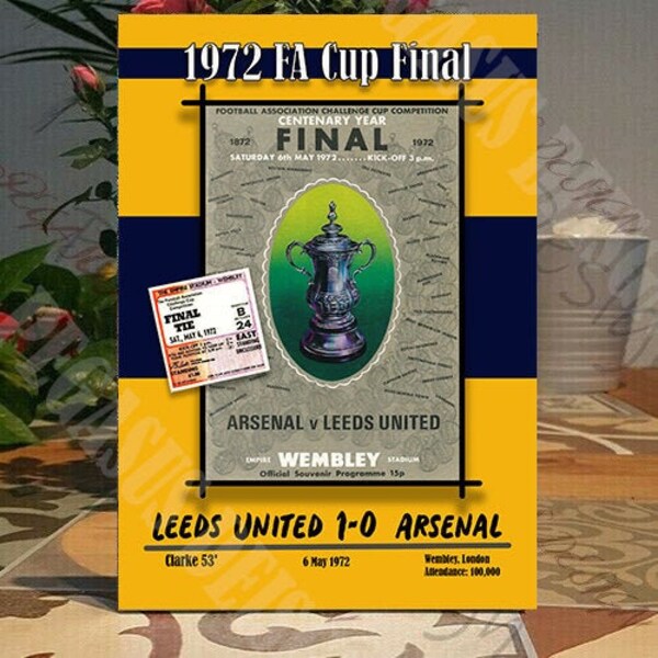 Leeds Utd Cup Etsy