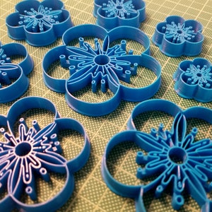 Daisy Flower Cutter / Polymer Clay Cutter / Cookie Cutter / Floral Cutters for Jewelry Making / FLW051 image 2