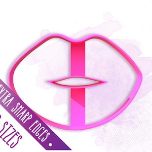 Polymer Clay Cutters • Lips • Earring Cutters • Fondant Cutters / #FLW085