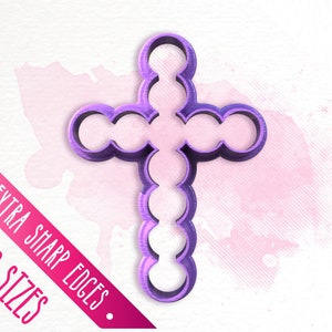Polymer Clay Cutters • Cross 02 • Earring Cutters • Fondant Cutters / #FLV198