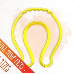 Polymer Clay Cutters • Horseshoe • Earring Cutters • Fondant Cutters 02 / #FLV161