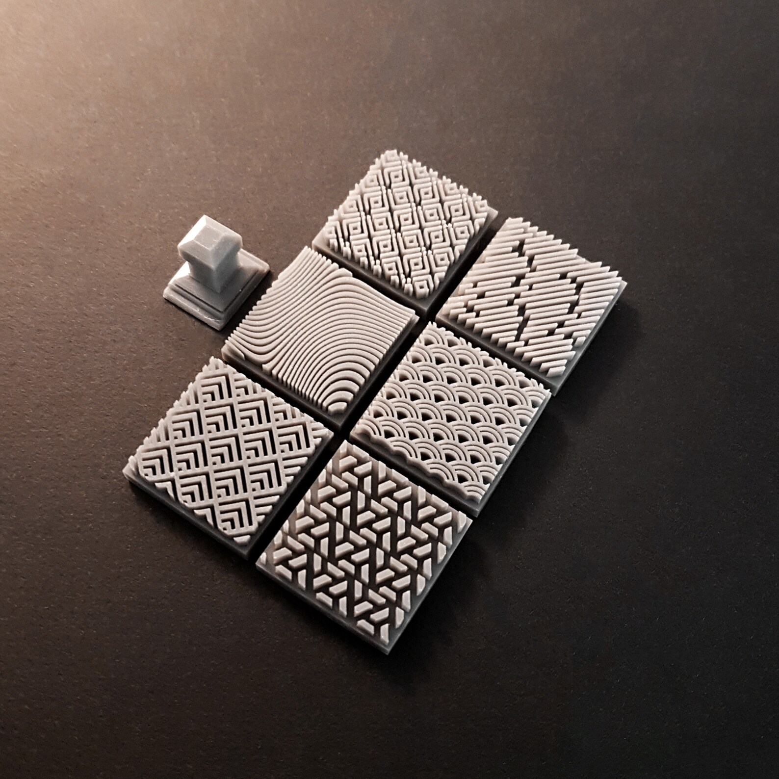 Polymer Clay Stamps Stamps for Clay Texture Stamps / Etsy