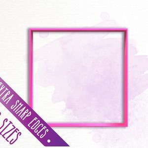 Polymer Clay Cutters / Square shape - Clay Tools for Jewellery Making / #FLW159