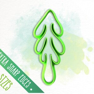 Leaf Cutter / Polymer Clay Cutter / Cookie Cutter / Floral Cutters for Jewelry Making / #FLV050