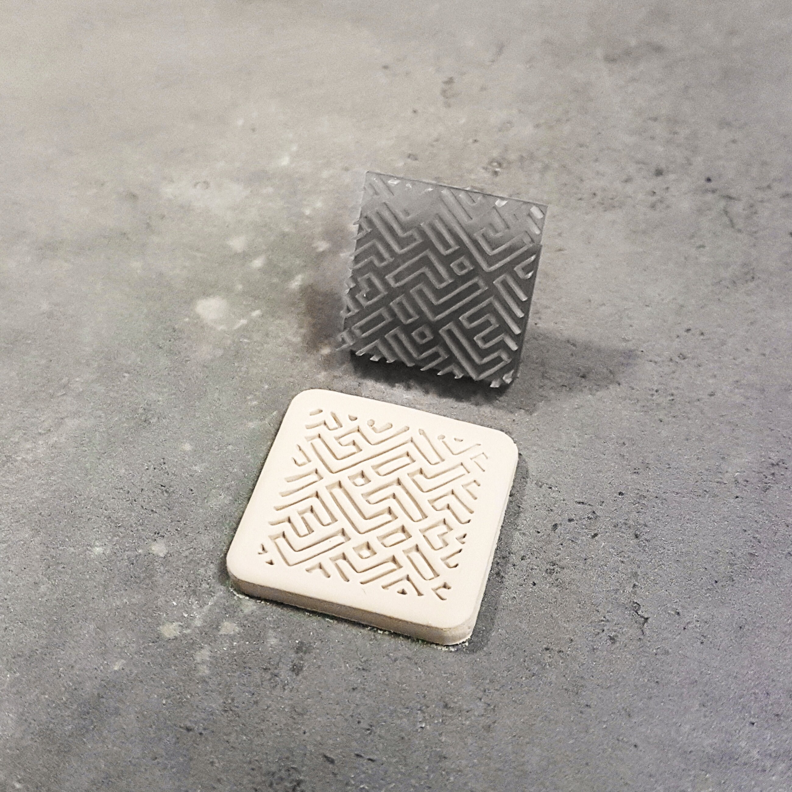 Polymer Clay Stamps Stamps for Clay Texture Stamps / Etsy UK