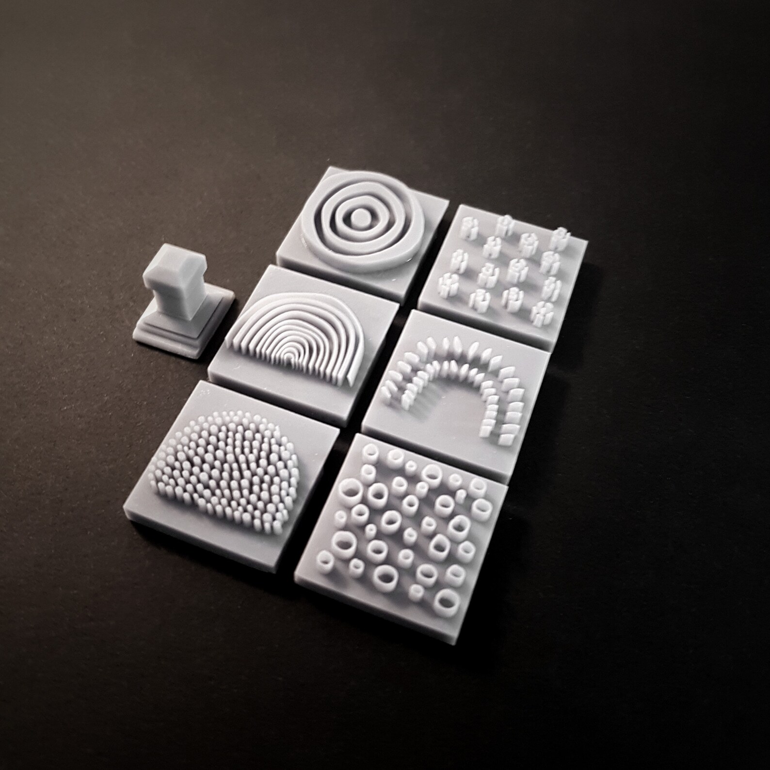 Polymer Clay Stamps Stamps for Clay Texture Stamps / Etsy