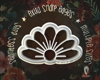 Clay Cutters for Earrings • Daisy torn 7 petals • Polymer Clay Tools / #FLP036