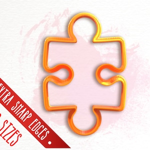 Polymer Clay Cutters • Puzzle Piece • Earring Cutters • Fondant Cutters / #FLV169